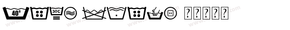 Wash Black字体转换